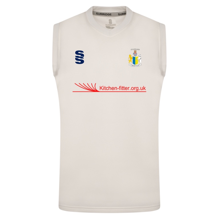 BLAST SLEEVELESS WOMENS SWEATER-Ivory